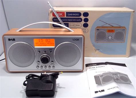Logik Wooden Dab Radio Model L55dab15 For Sale