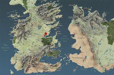 Une Carte Interactive Impressionnante De Lunivers Game Of Thrones