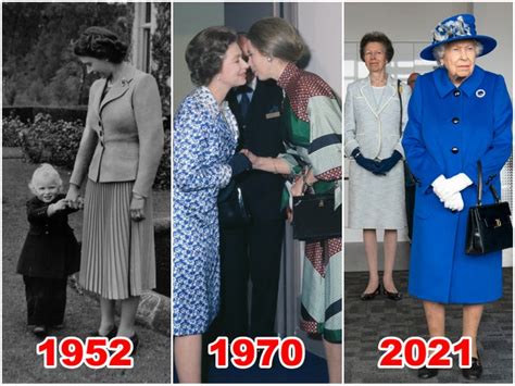 Photos Queen Elizabeth Ii And Princess Anne Over The Years