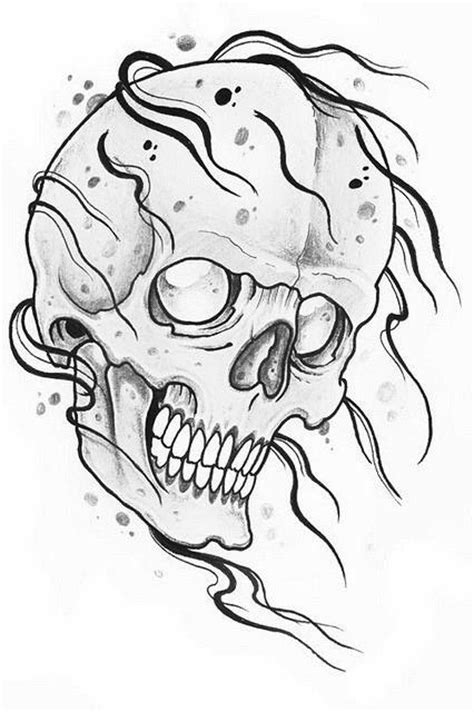 Tattoos Book 2510 Free Printable Tattoo Stencils Skull Tattoo Stencils