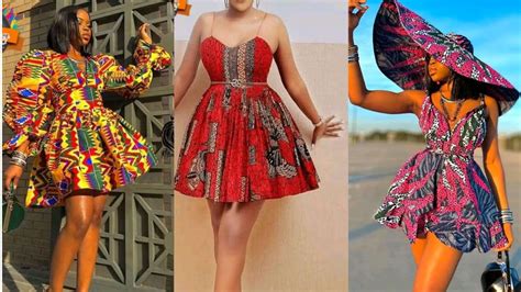Trendy Ankara Short Flare Gownstunning And Beautiful Flare Gown