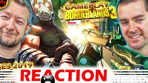 Borderlands 3 Gameplay Demo Reaction E3 2019 Youtube