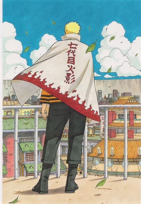 Naruto Artbook Naruto Uzumaki Hokage Naruto Shippuden Anime Naruto