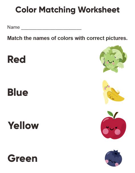 7 Best Free Printable Preschool Worksheets Colors