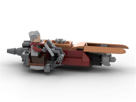 Papaglop Cobb Vanth Speeder Bike Lego Moc