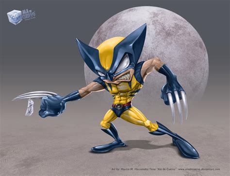 Wolverine Toon On Colors By Aladecuervo On Deviantart