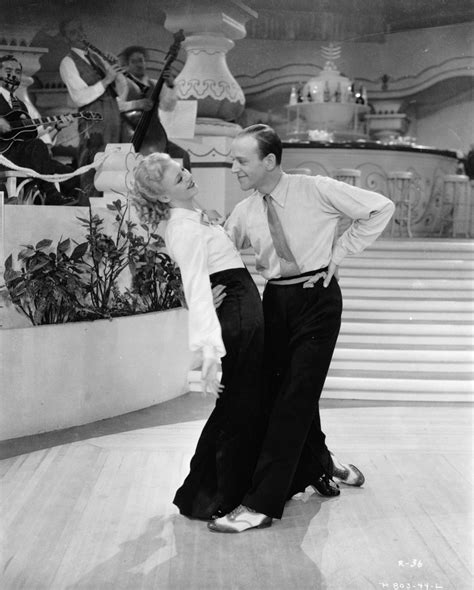 Fred Astaire And Ginger Rogers In Roberta 1935 Silver Cinema