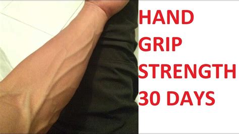 Hand Grip Strengthener 30 Day Results Youtube