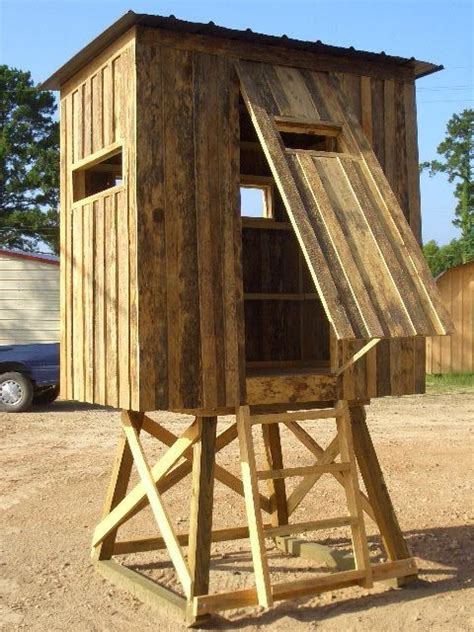 51 Best Deer Blind Plans Images On Pinterest Roof Plan