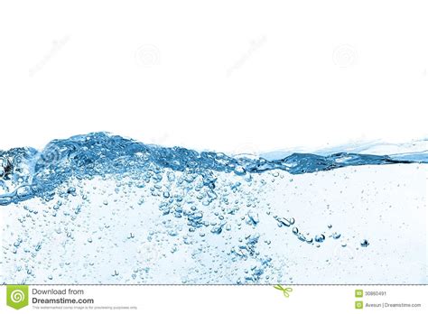 Blue Water Wave Abstract Background Stock Image Image 30860491