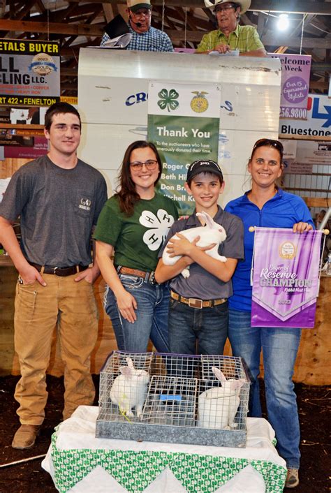 Reserve Champion Rabbit Farm And Dairy