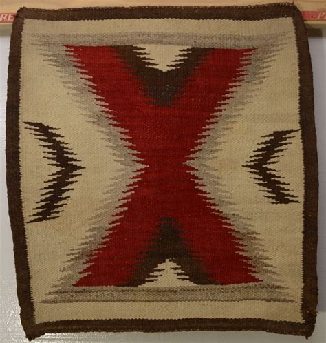 Navajo Indian Saddle Blanket R G Munn Auction Llc