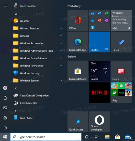 Windows 10 Build 20180 Brings Theme Aware Start Menu Tiles To Everyone