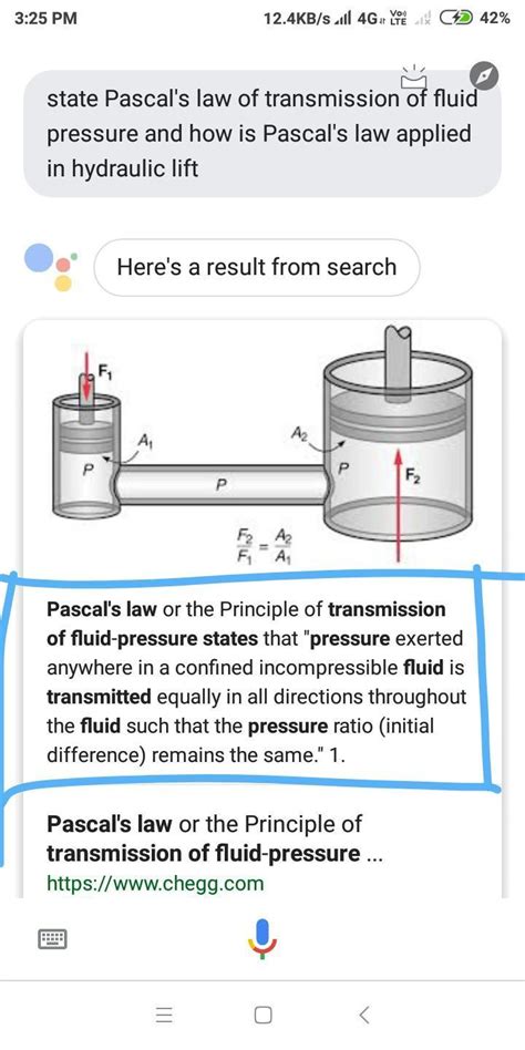 State Pascal S Law Of Transmission Of Fluid Pressure And How Is Pascals Law Applied In Hydraulic