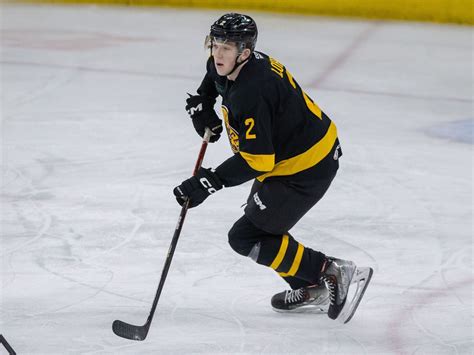 Bruins Sign Top Defense Prospect Mason Lohrei To Two Year Deal The