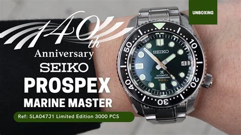 Seiko Prospex Island Green Marine Master Limited Edition Mens