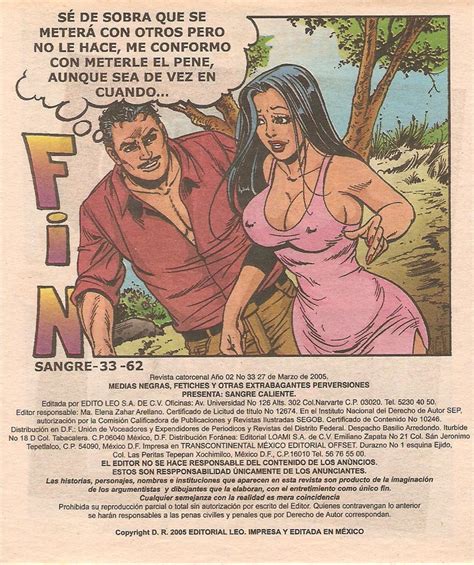 Revista Er Tica Sangre Caliente Milftoon Comic