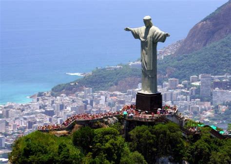 Christ The Redeemer In Rio De Janeiro Stock Editorial Photo