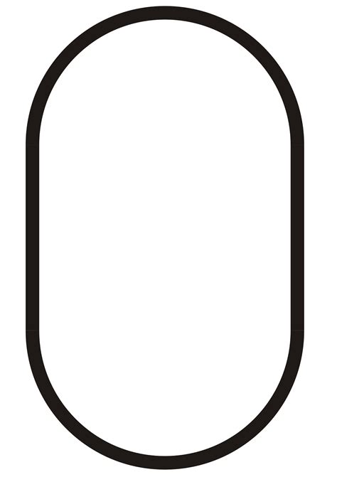 Oval Clipart Oval Outline Oval Oval Outline Transpare Vrogue Co