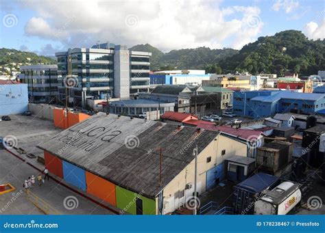 Port Of Castries Saint Lucia Editorial Photography Image Of Green