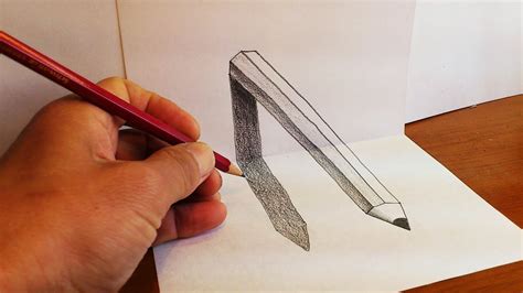 Https://tommynaija.com/draw/how To Draw A 3d Pencil