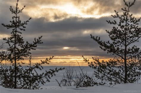 Lake Michigan Winter Sunset Asgard Photography