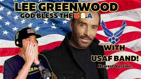Lee Greenwood God Bless The Usa New Version With Usaf Band Youtube