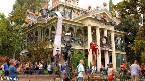 2021 Haunted Mansion Holiday 4k 60fps Pov Opening Day Disneyland Park California Youtube