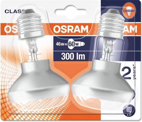 Osram Classic Eco Superstar R Halogeenlamp W Warm Wit E Bol Com