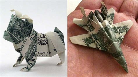 How To Fold Money Origami Or Dollar Bill Origami Atelier Yuwaciaojp