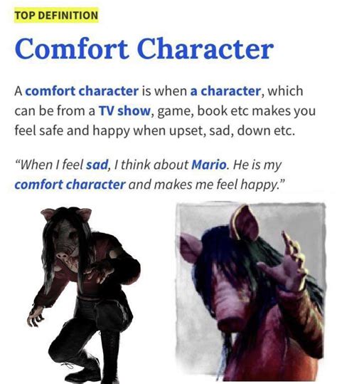 Whos Your Comfort Character And Why Is It The Piggy Comfort