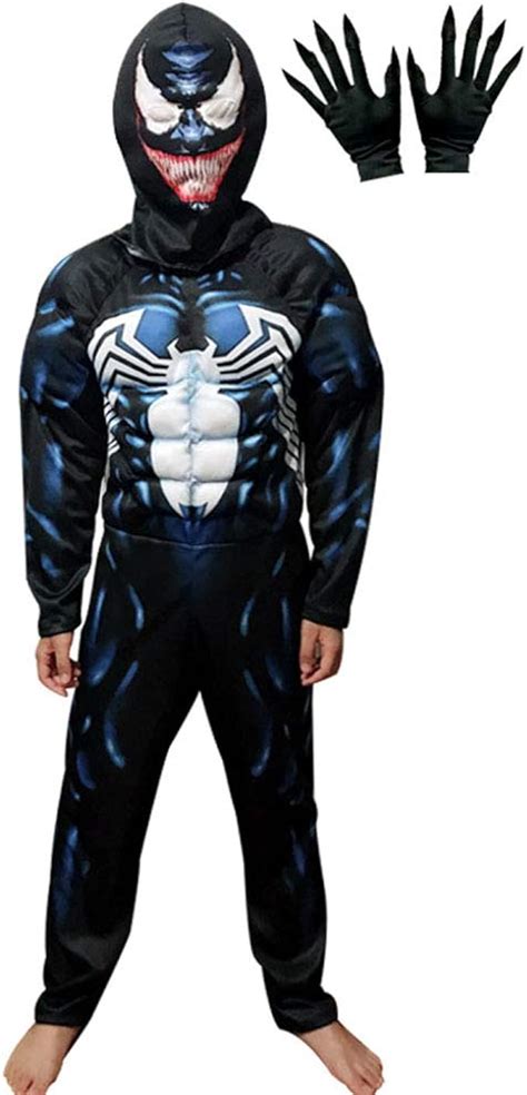 Venom Costume3d Venom Costume For Boys Adult Men Bodysuit