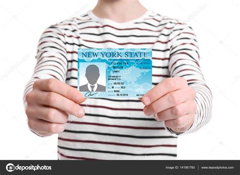 Man Driving License White Background Stock Photo By ©belchonock 141061760