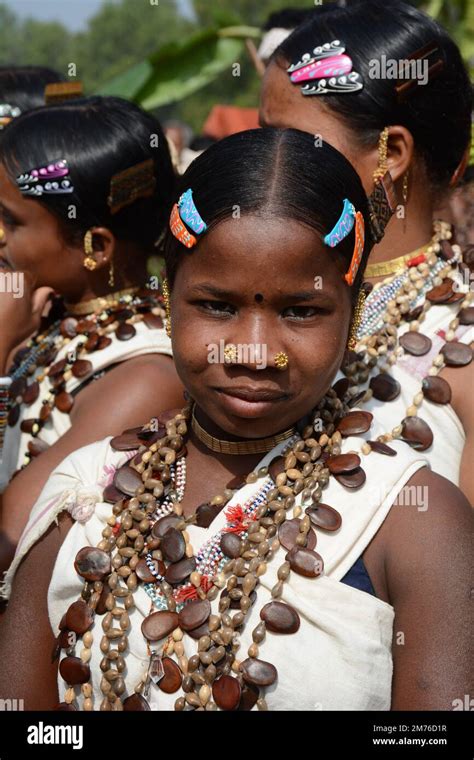 santiniketan west bengal india 7th jan 2023 the duruwa dhurwa or dharua is a tribal group