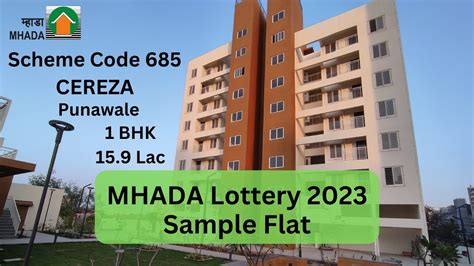 Scheme Code 685 Mhada Lottery 2023 Punawale Pimpri Chinchwad