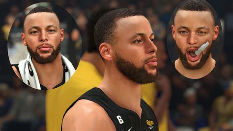 NBA K Stephen Curry Cyberface Hair Update Current Look V Ronin K