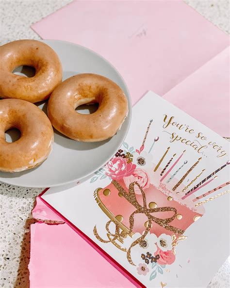 Happy Birthday Donuts Krispy Kreme Bblogdoedneysouto