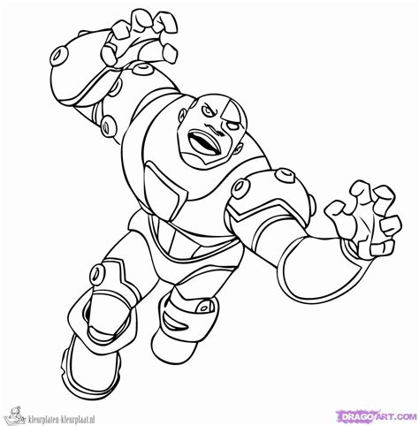 Kleurplaat Teen Titans Go