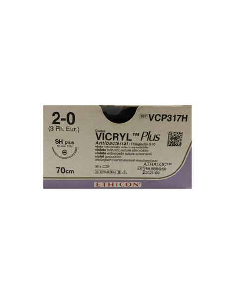 Vicryl Plus 2 0 Vcp317h Time Medical