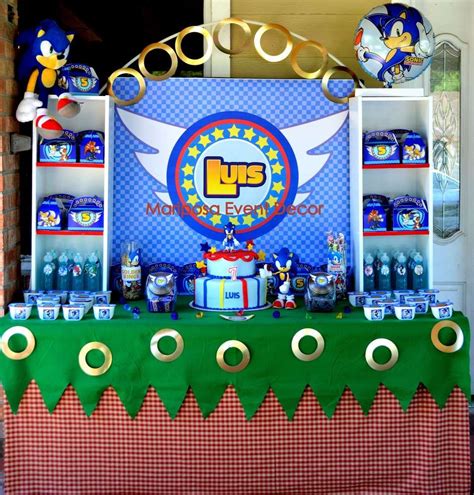 Sonic the hedgehog is the main protagonist of the sonic boom series. Sonic the Hedgehog Birthday Party Ideas | Photo 1 of 26 ...