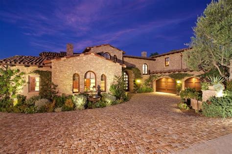 Luxury Tuscan Style House Interior And Exterior Pictures Designing