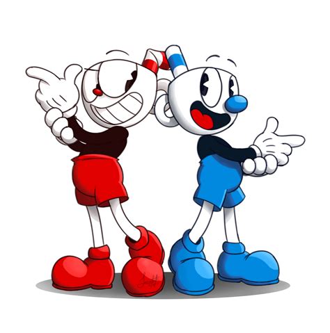 Cuphead And Mugman By Animorphs1 On Deviantart