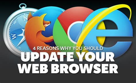 4 Reasons Why You Should Update Your Web Browser