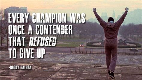 But until you start believing in yourself, you ain't gonna have a life. ― sylvester stallone, rocky balboa. 8 great rocky balboa motivational biz quotes
