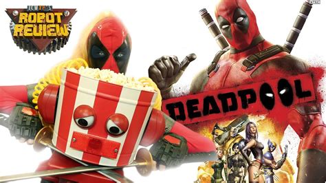 Deadpool Robot Review With Special Guest Lady Deadpool Youtube