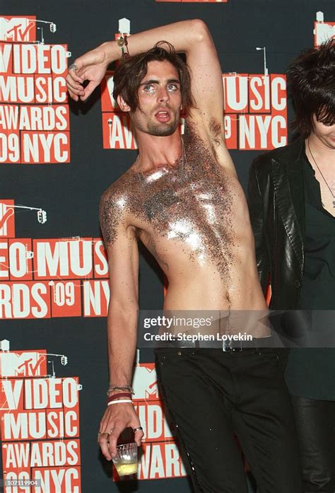 Musician Tyson Ritter Of All American Rejects Poses In The Press Room