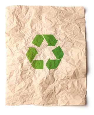 Papel reciclado para minimizar el impacto ambiental AMPA San Julián