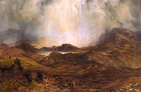 Mountains In Wales Painting Henry Clarence Whaite Oil Paintings
