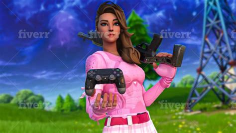 Pinknite I Will Do 3d Fortnite Thumbnail Or Profile Picture For 10