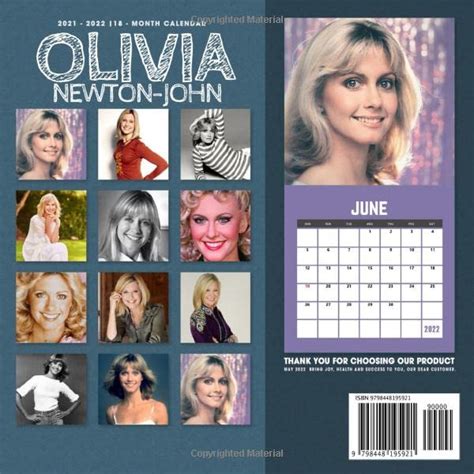 Olivia Newton John 2022 Calendar Trending 4864zs